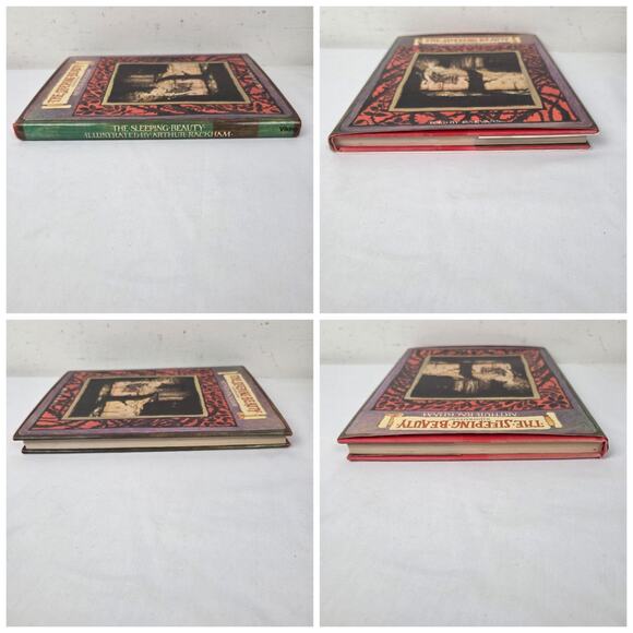 The Sleeping Beauty Hardcover Story Book Illustrated by Arthur Rackham 1973 - Picture 3 of 11